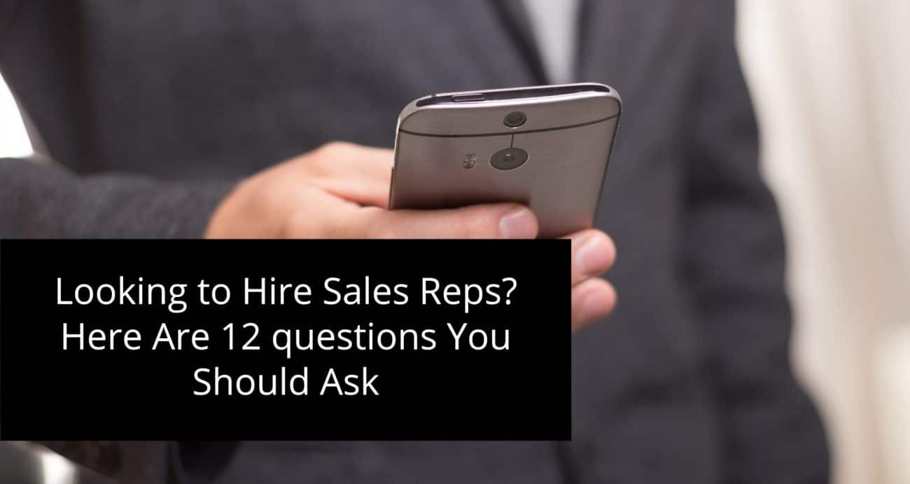 hiring sales reps