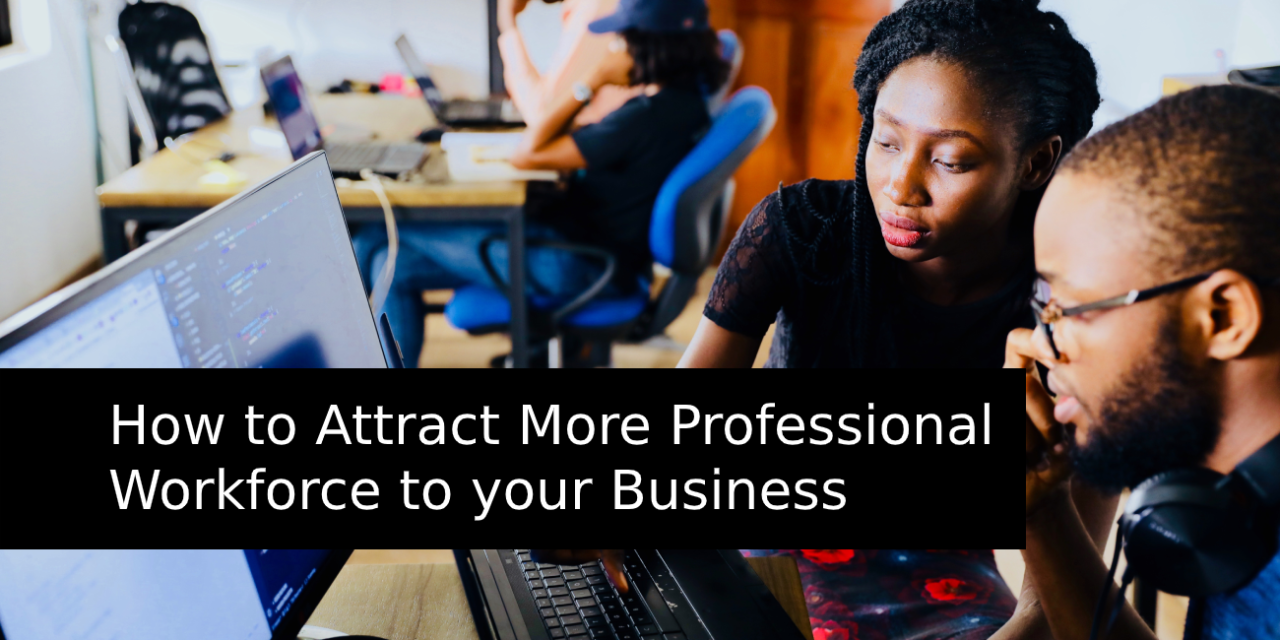 How to Attract More Professional Workforce to your Business