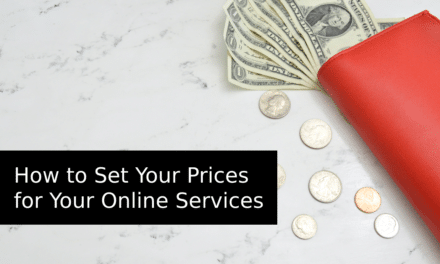 How to Set Your Prices for Your Online Services
