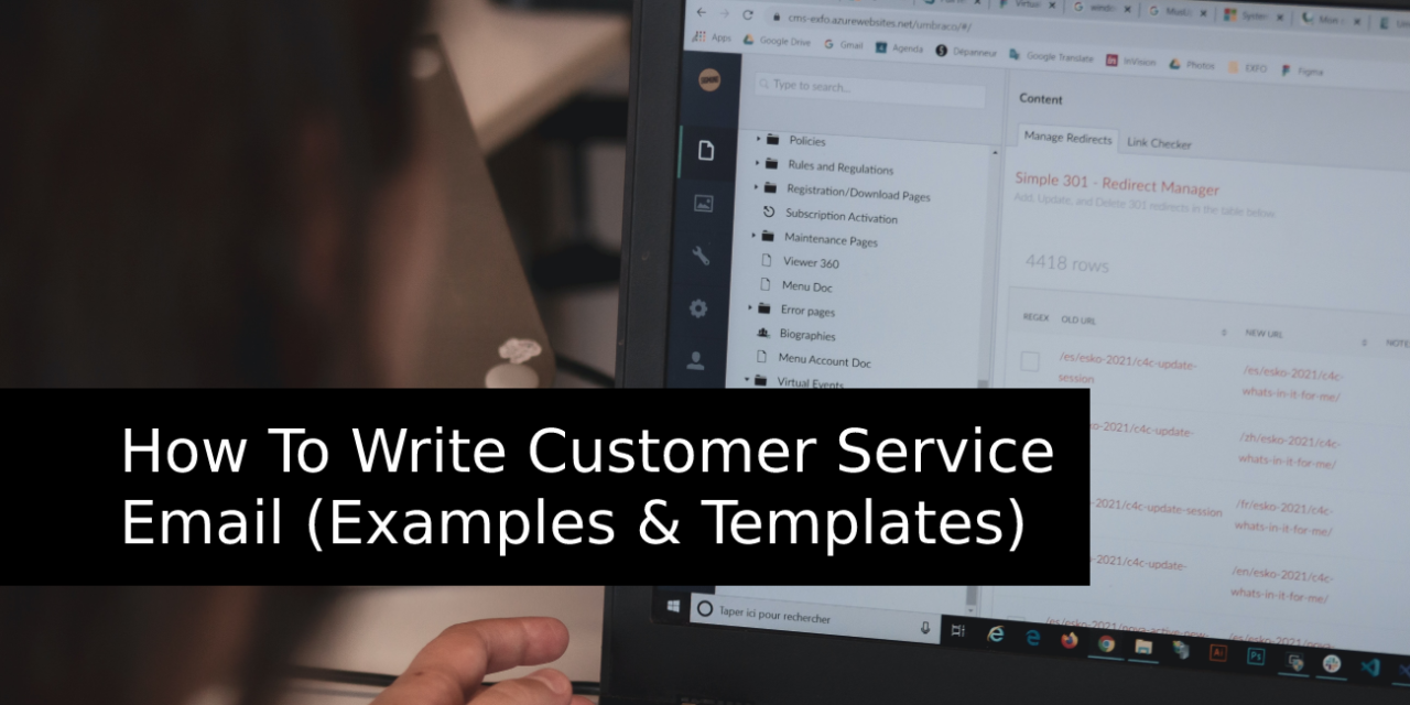 How To Write Customer Service Email (Examples & Templates)