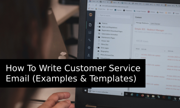 How To Write Customer Service Email (Examples & Templates)