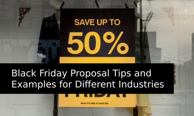 Black Friday Proposal Tips and Examples for Different Industries