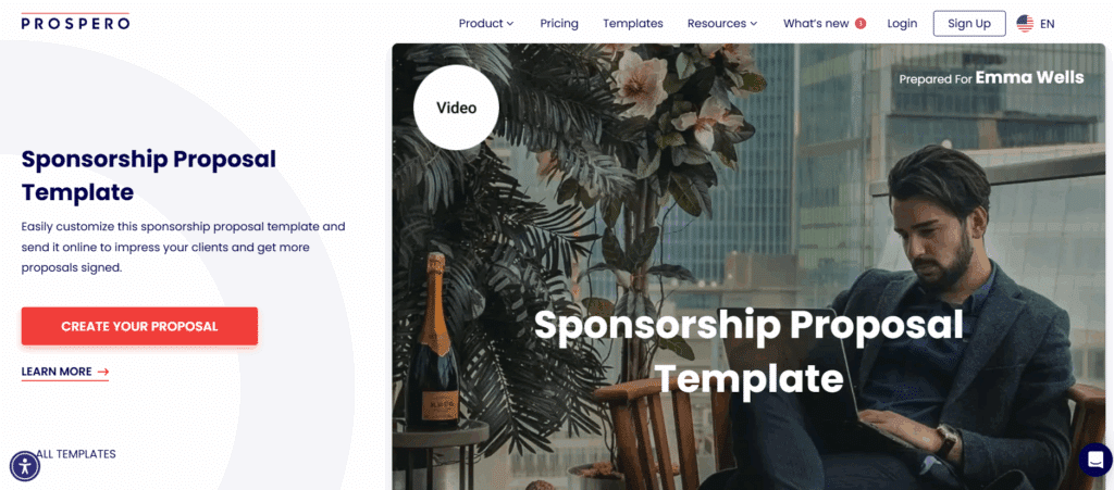Sponsorship proposal