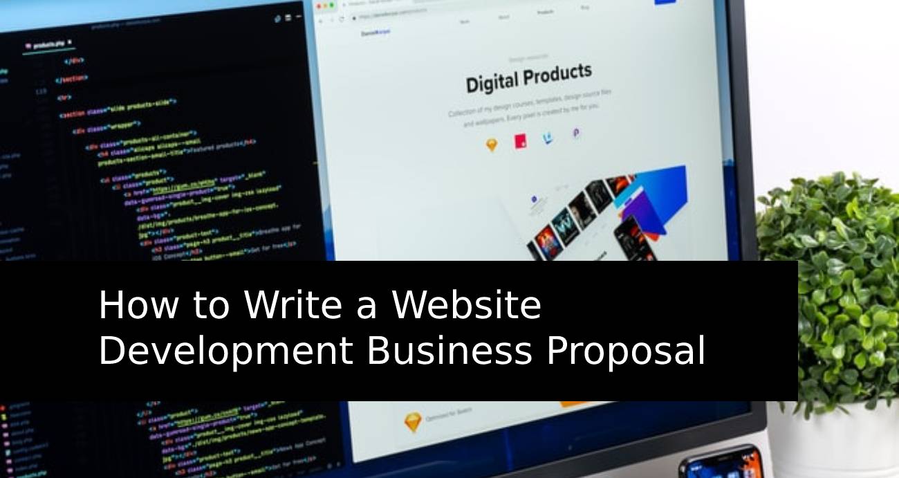 website development proposal how to write