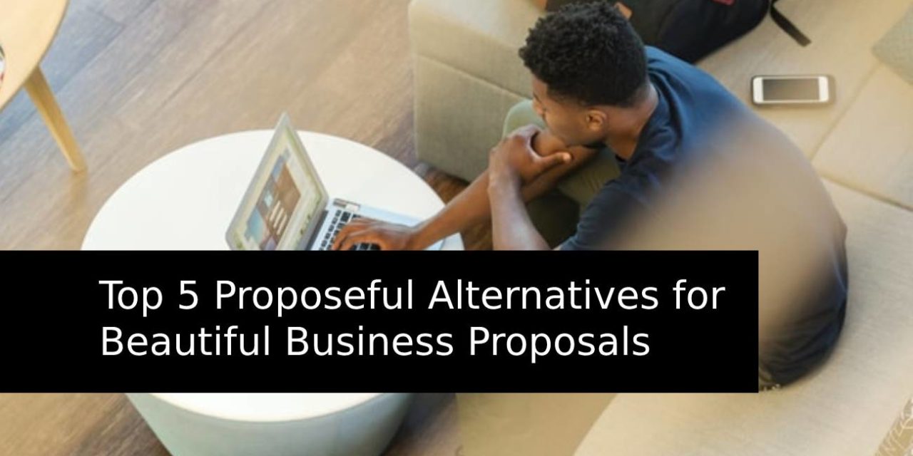 Top 5 Proposeful Alternatives for Beautiful Business Proposals