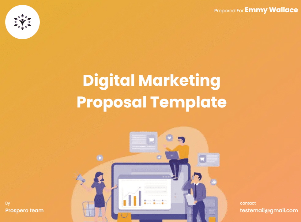 Free Digital Marketing Proposal Template 