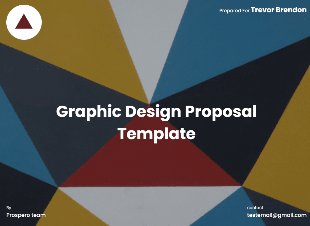 Free Graphic Design Proposal Template 