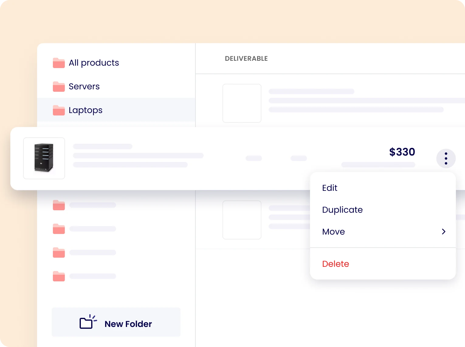 Manage, edit, and organize your catalog